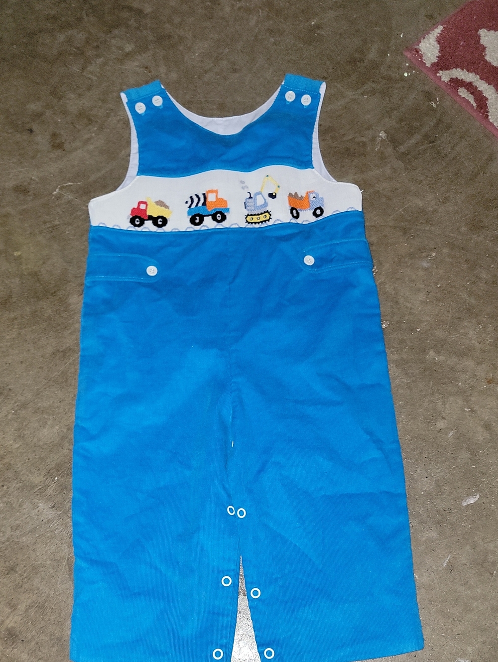 Mom & Me Courdoroy Baby Overalls